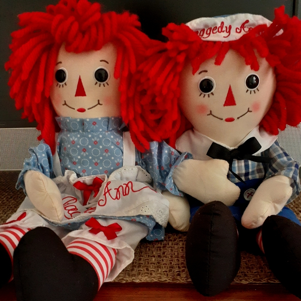 Dolls Raggadey Ann and Andy